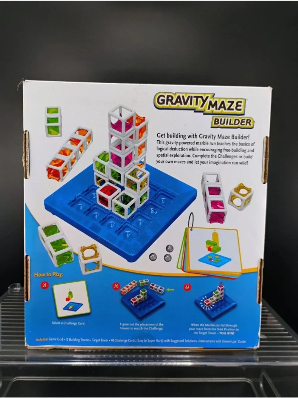 Gravity Maze Builder Puzzle Game 5+ 40 Challenges By ThinkFun